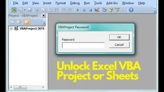 Unprotect Excel VBA Project without Password