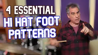 Four Essential Hihat Foot Patterns For All Drummers