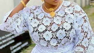 White Asoebi Styles African Dresses 2021 White Lace Clothes Styles Stunning Elegant And Fabulous