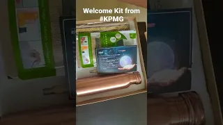 KPMG Welcome Kit 2022 || New Joiners || Big4 || KPMG India  #kpmg #happy #newbeginnings #kpmgindia