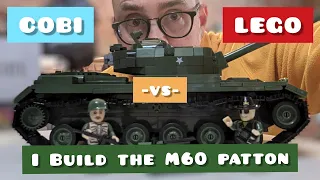 COBI M60 Patton Building Brick Set | A COBI versus LEGO comparison | Does COBI stack up to LEGO?