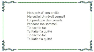 Boby Lapointe - Ta Katie Ta Quitte Lyrics