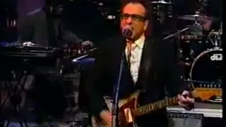 Elvis Costello -  Peace, Love and Understanding (Live on the Letterman Show)