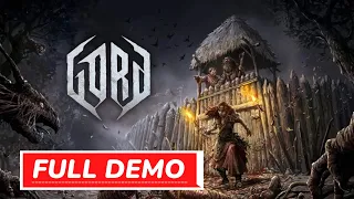 GORD Gameplay Walkthrough FULL DEMO - Dark Fantasy Adventure Strategy Game No Commentary