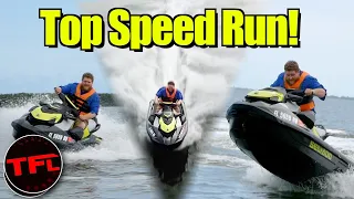 How Fast is the 2020 Sea-Doo GTR 230? I Find Out with a Top Speed Run!