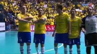 Futsal(FINAL) Brasil 7 x 2 Colômbia - CAMPEÃO Grand Prix Futsal 2014