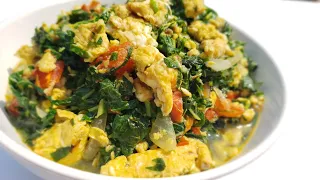 Vegetable Egg Sauce | Tomatoes Eggs and Vegetables Sauce Recipe