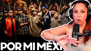 POR MI MÉXICO REMIX | DEMASIADO FUERTE  | Reacción honesta!!! CECI DOVER REACCIONA