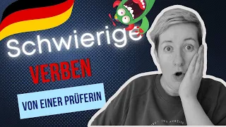 Diese Verben machen dich verrückt | B2 C1 C2 | Deutsch mit Marija