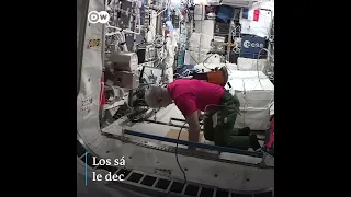 Así hacen la limpieza en la Estación Espacial Internacional