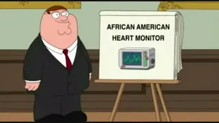 Family Guy, African American Heart Monitor, Aww, He Dead!