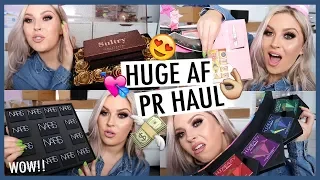PR UNBOXING HAUL!  💕🎁 Loads of FREE Makeup & GIVEAWAY! 🤯
