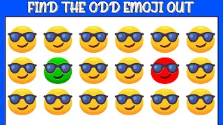 Find The Odd Emoji Out #37 Spot The Difference Emoji | Emoji Puzzles