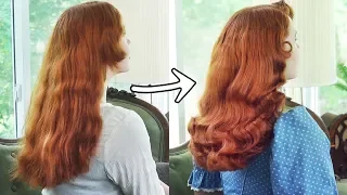 EASY Vintage Curls with Foam/Sponge Rollers || Updated Tutorial!