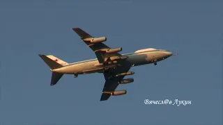 Заход с посадкой Ил-80 (Ил-86ВзПУ) RF-93645