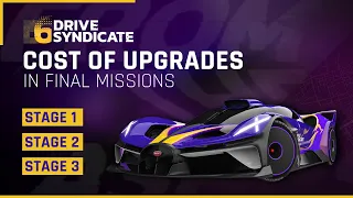 Asphalt 9 Drive Syndicate 6 - COST OF UPGRADES In Final Missions of Stage 1,2 & 3 - Bugatti Bolide