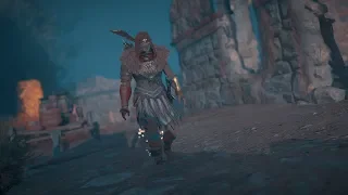 Stealth killing Guards of the Cult in Anavatos Ruin, AC Odyssey