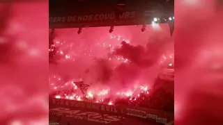 Paris Saint-Germain fans at the Park des Princes | PSG vs. Nantes