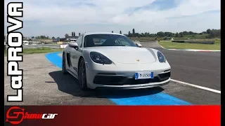 Porsche 718 Cayman GTS, la prova all'Autodromo di Franciacorta