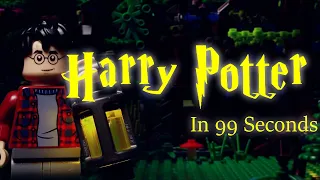 Harry Potter in 99 Seconds | Lego Stop Motion (Sorcerers Stone)