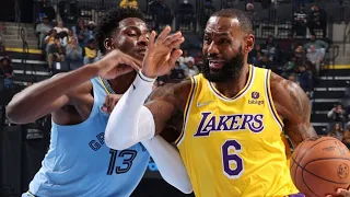 Los Angeles Lakers vs Memphis Grizzlies Full Game Highlights | 2021-22 NBA Season