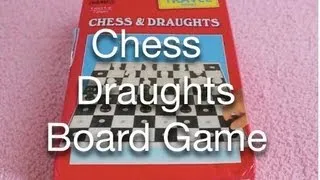 Chess and Draughts Board Game