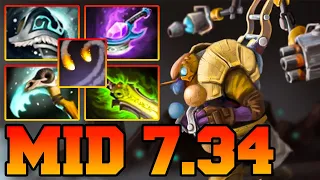 Tinker Dota 2 Mid Carry Guide Pro Gameplay Build Tips Tutorial 7.34
