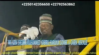 wa'azin sheihk Muhammed kabiru haruna gombe a garin assoujé allakaye bouza tahoua niger