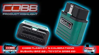 COBB Tuning - Flash Kit and Calibrations for 2022+ Subaru BRZ and Toyota GR86
