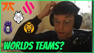 Caedrel's Thoughts On Which LEC Teams Will Make Worlds