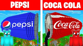 PEPSI vs COCA COLA w Minecraft!