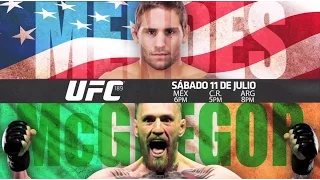 UFC 189 Mendes vs McGregor por UFC NETWORK