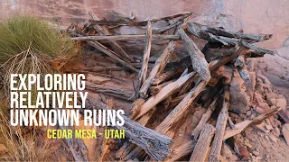 Exploring Relatively Unknown Ruins - Cedar Mesa Utah