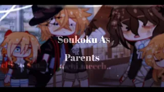 ˚ ༘♡ ·˚꒰ Soukoku As Parents.♡ ꒱ ₊˚ˑ༄ Soukoku [ Family Au ] ¡! ❞ Gacha Club BSD *ੈ✩‧₊˚