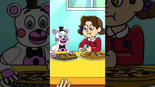 🍕 FNAF FOOD CHALLENGE! 🤣 (Cartoon Animation)