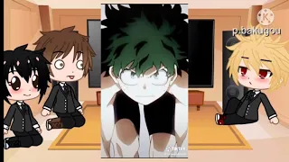 Past bullies react to future deku•||mha•||gacha club•||read description