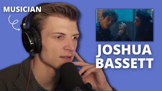 MUSICIAN REACTS to TELLING MYSELF VIDEO by Joshua Bassett | Reaction to Telling Myself Music Video