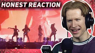 HONEST REACTION to aespa - aenergy + Black Mamaba @ Coachella 2022 4K FANCAM