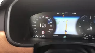 Volvo S90 D5 awd acceleration 0-200