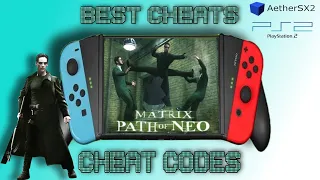 The Matrix Path Of Neo PS2 Cheats | AetherSX2 PS2 Emulator | PS2, PCSX2
