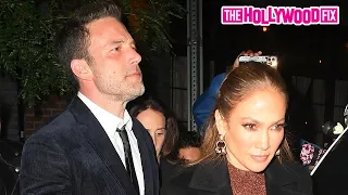 Ben Affleck & Jennifer Lopez Hold Hands As They Leave 'The Last Duel' After-Party In New York City