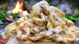 Best Carbonara Ever! - Cooking in the Forest