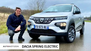 Dacia Spring Electric: Das billige Elektroauto im Test | Review | Fahrbericht | Autobahn | 2021