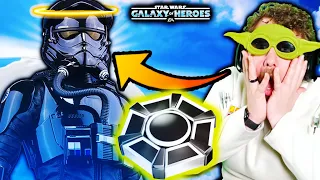 First Order TIE Pilot Omicron Changed SWGoH Forever - Gameplay vs Starkiller + General Skywalker