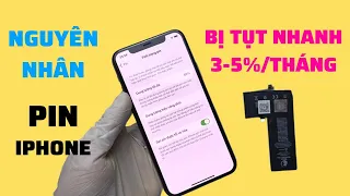 Tại Sao Pin iPhone Bị Tụt Nhanh 3-5% Trong 1 Tháng | QKM