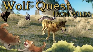 A Trap of Empty ECHOES and Razor Fangs!! 🐺 Wolf Quest: IRON WILDS • #2