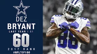 #60: Dez Bryant (WR, Cowboys) | Top 100 Players of 2017 | NFL