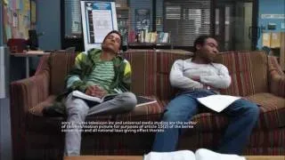 Community: - Troy and Abed - (impersonating people through a window)