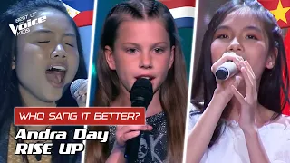 Who sang Andra Day's "Rise Up" better? 💪 | The Voice Kids