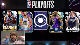 *OMG* I Opened the New Guaranteed NBA Playoffs Packs with 100 OVR and Dark Matters NBA 2K24 MyTeam